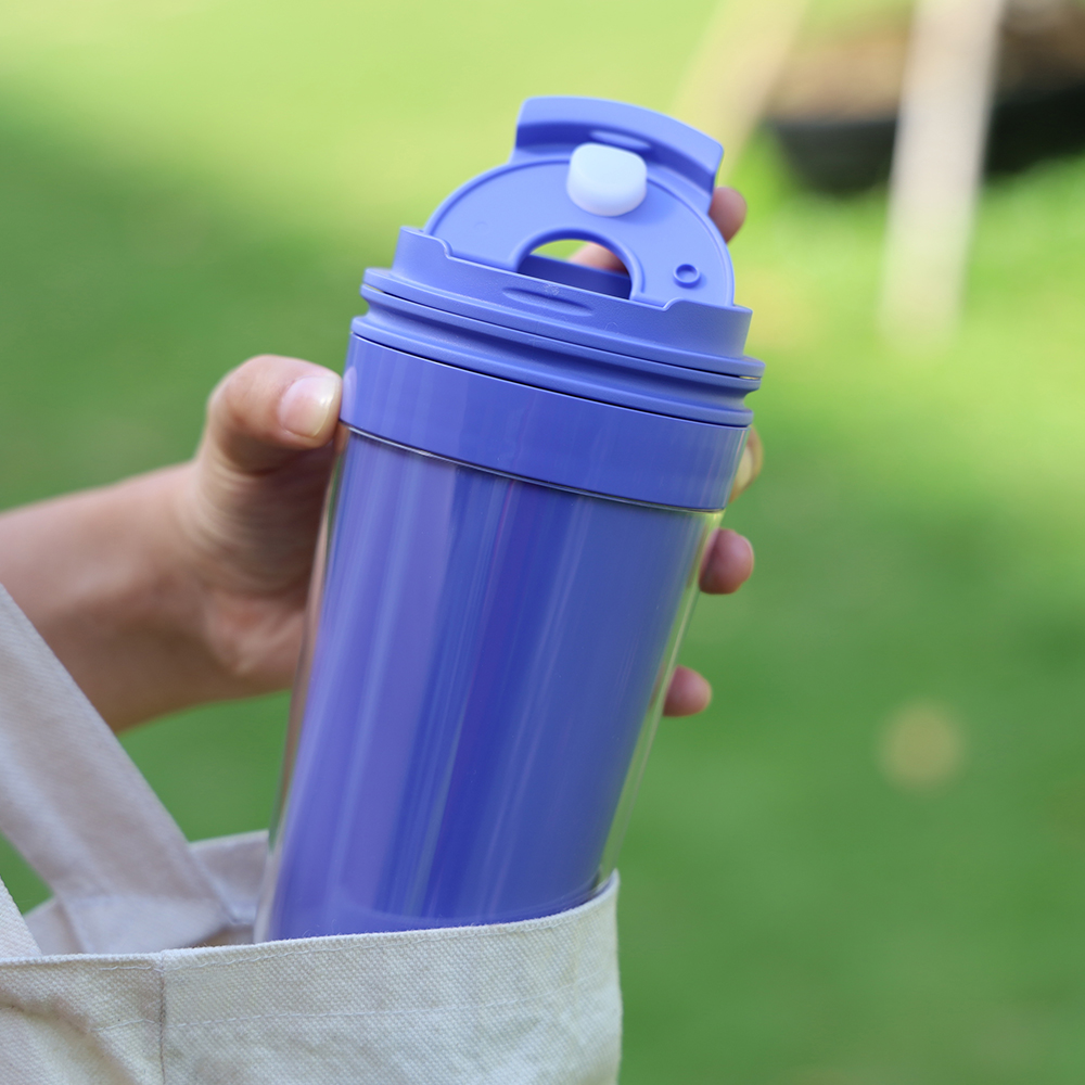 Ly Nhựa 2 Lớp LocknLock Bucket Cold Cup 580ml - 2 Màu (Vàng, Hồng) - HAP519, , large image number 2